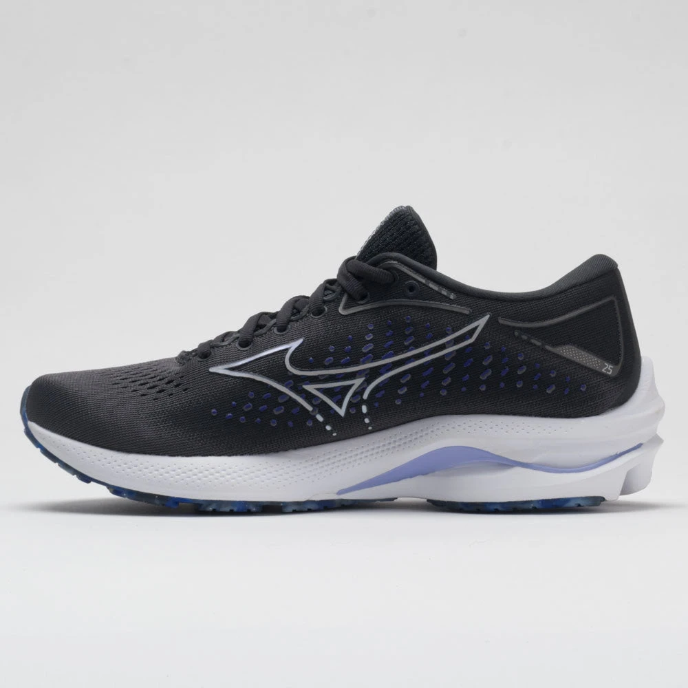 Mizuno Wave Rider 25 Women's Blackened Pearl 2 Mizuno Wave Rider 25 Women's Blackened Pearl - Image 2