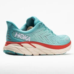 Hoka One One Clifton 8 Women's Aquarelle/Eggshell Blue -Fashion Shoes 046763 6