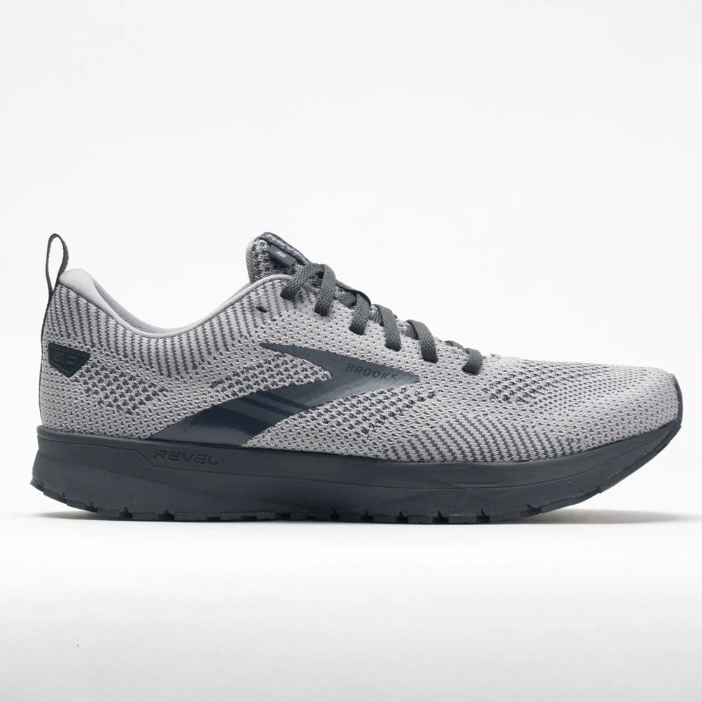 Brooks Revel 5 Men's Ebony/Alloy/Metallic 1 Brooks Revel 5 Men's Ebony/Alloy/Metallic