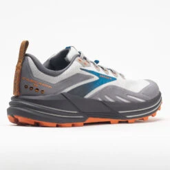 Brooks Cascadia 16 Men's Oyster Mushroom/Orange -Fashion Shoes 047326 6