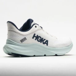 HOKA Solimar Women's Blanc De Blanc/Blue Glass -Fashion Shoes 047636 6