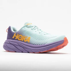 HOKA Rincon 3 Women's Blue Glass/Chalk Violet -Fashion Shoes 047665 5
