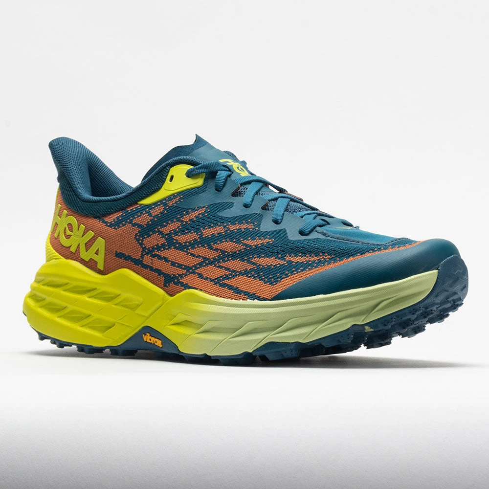 HOKA Speedgoat 5 Men's Blue Coral/Evening Primrose 5 HOKA Speedgoat 5 Men's Blue Coral/Evening Primrose - Image 5