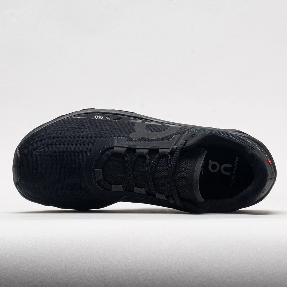 On Running On Cloudmonster Men's All Black 3 On Running On Cloudmonster Men's All Black - Image 3