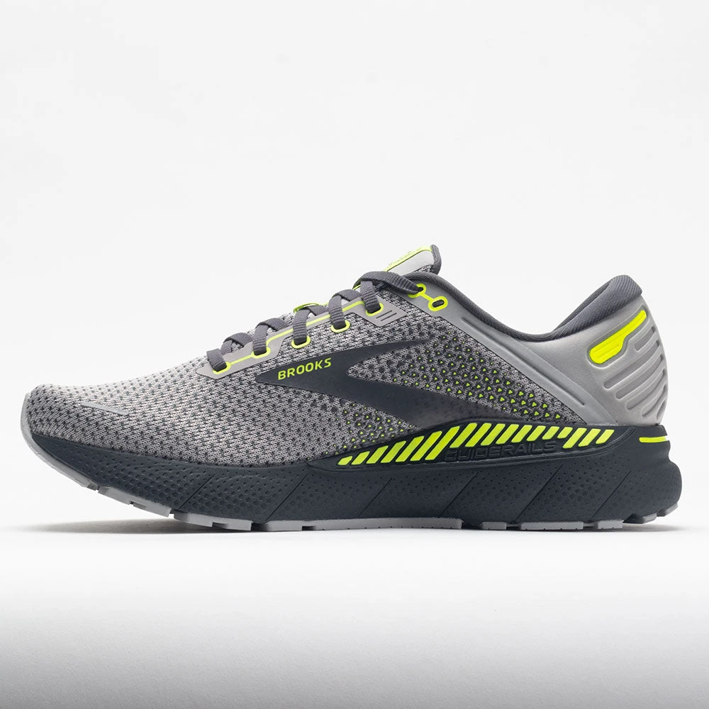 Brooks Adrenaline GTS 22 Men's Grey/Pearl/Nightlife 2 Brooks Adrenaline GTS 22 Men's Grey/Pearl/Nightlife - Image 2