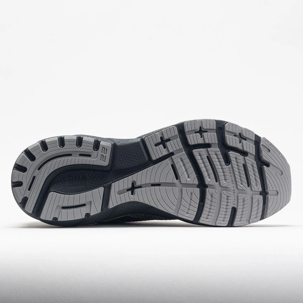 Brooks Adrenaline GTS 22 Men's Grey/Pearl/Nightlife 4 Brooks Adrenaline GTS 22 Men's Grey/Pearl/Nightlife - Image 4