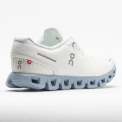 On Running On Cloud 5 Women's White/Chambray -Fashion Shoes 048088 6