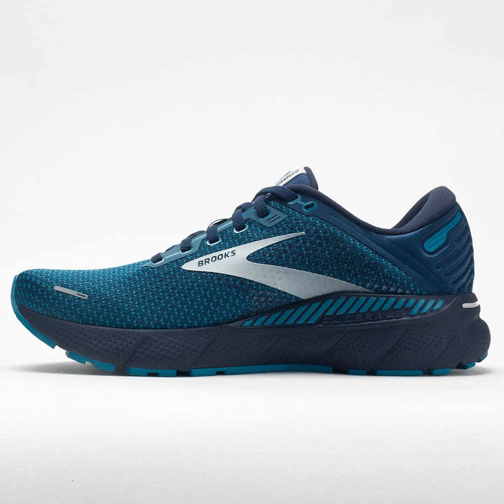 Brooks Adrenaline GTS 22 Men's Titan/Teal/Grey 2 Brooks Adrenaline GTS 22 Men's Titan/Teal/Grey - Image 2