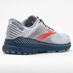 Brooks Adrenaline GTS 22 Men's Arctic/Red/Titan -Fashion Shoes 048171 6