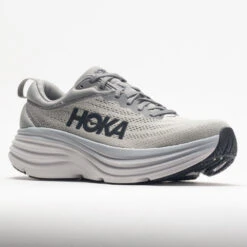 HOKA Bondi 8 Men's Sharkskin/Harbor Mist 10 HOKA Bondi 8 Men's Sharkskin/Harbor Mist -Fashion Shoes 048483 5