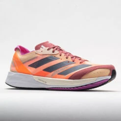 Adidas Adizero Adios 7 Women's Bliss Orange/Wonder Steel/Beam Orange -Fashion Shoes 048522 5