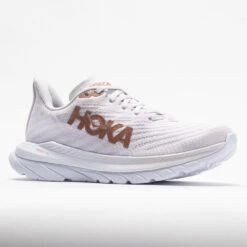HOKA Mach 5 Women's White/Copper -Fashion Shoes 048541 5
