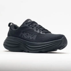HOKA Bondi 8 Women's Black/Black -Fashion Shoes 048613 5