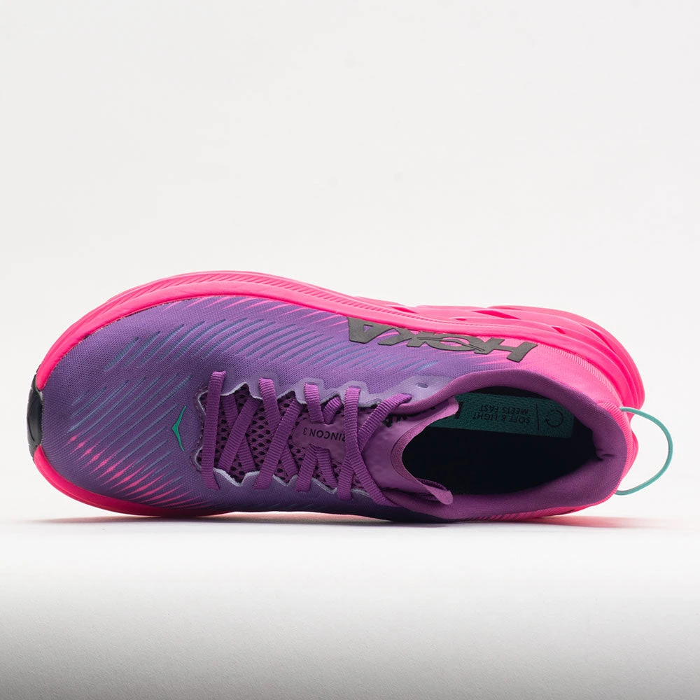 HOKA Rincon 3 Women's Beautyberry/Knockout Pink 3 HOKA Rincon 3 Women's Beautyberry/Knockout Pink - Image 3