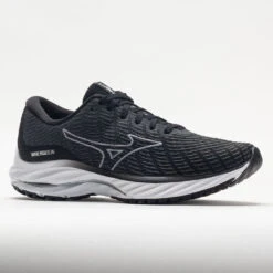 Mizuno Wave Rider 26 Men's Black/White -Fashion Shoes 048658 5