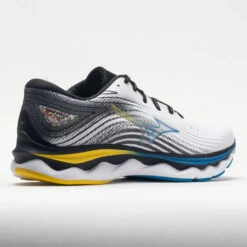 Mizuno Wave Sky 6 Men's White/Cyber Yellow -Fashion Shoes 049115 6