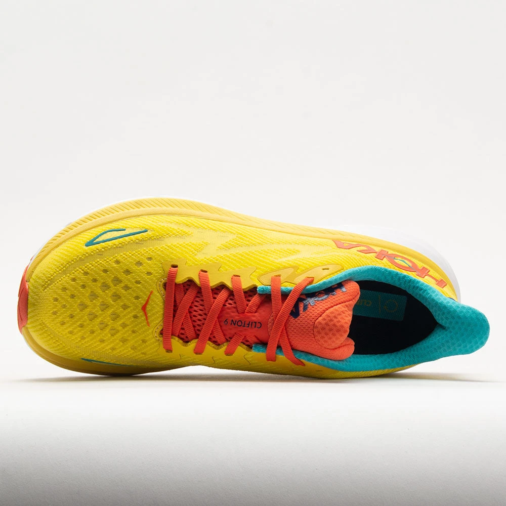 HOKA Clifton 9 Men's Passion Fruit/Maize 3 HOKA Clifton 9 Men's Passion Fruit/Maize - Image 3