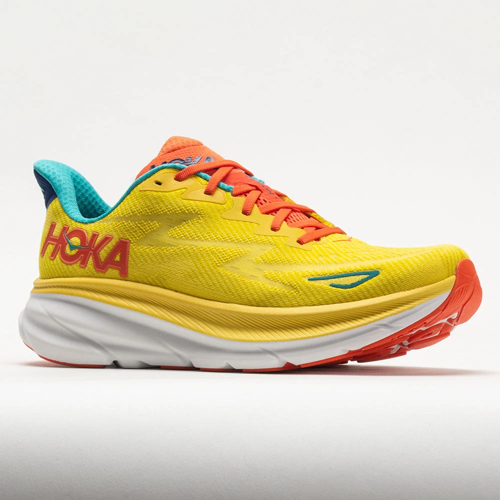 HOKA Clifton 9 Men's Passion Fruit/Maize 5 HOKA Clifton 9 Men's Passion Fruit/Maize - Image 5