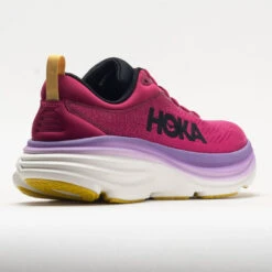 HOKA Bondi 8 Women's Cherries Jubilee/Pink Yarrow -Fashion Shoes 049224 6