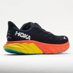 HOKA Arahi 6 Men's Black/Flame -Fashion Shoes 049239 6