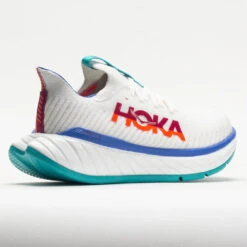 HOKA Carbon X 3 Women's White/Flame -Fashion Shoes 049245 6