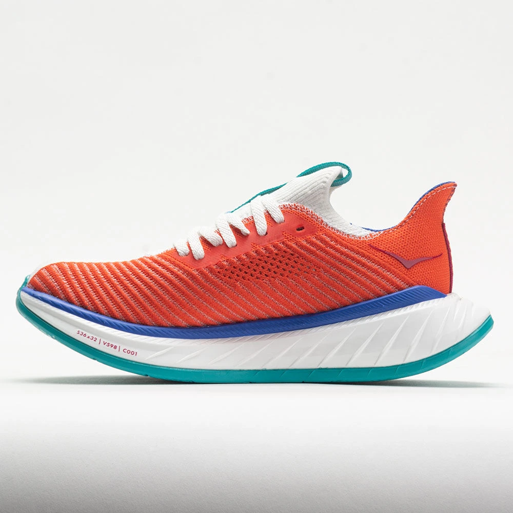 HOKA Carbon X 3 Men's White/Flame 2 HOKA Carbon X 3 Men's White/Flame - Image 2