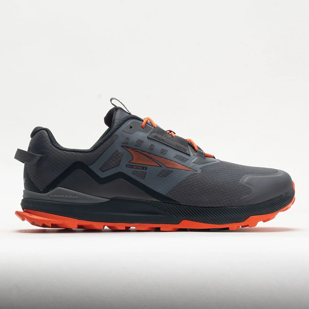 Altra Lone Peak All-Weather Low 2 Men's Gray/Orange 1 Altra Lone Peak All-Weather Low 2 Men's Gray/Orange