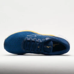 Mizuno Wave Rider 26 Mesh Men's Snorkel Blue/Vaporous Grey -Fashion Shoes 049695 2