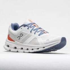 On Running On Cloudrunner Women's Undyed White/Flame -Fashion Shoes 049726 5