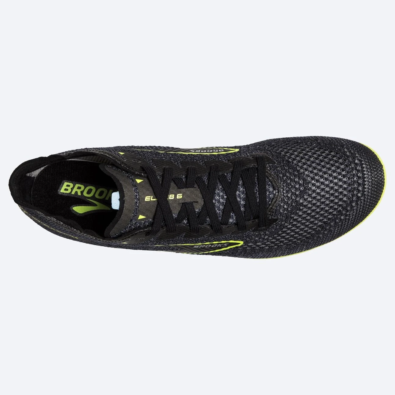 BROOKS Unisex ELMN8 V6 (013 - Black/Nightlife) 5 BROOKS Unisex ELMN8 V6 (013 - Black/Nightlife) - Image 5