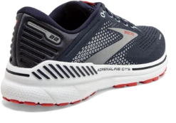 BROOKS Men's Adrenaline GTS 22 (435 - Peacoat/India Ink/Grenadine) -Fashion Shoes 110366 435 H Adrenaline GTS 22