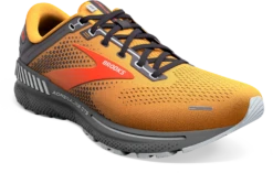 BROOKS Men’s Adrenaline GTS 22 (857 - Orange/Pearl/High Rise) -Fashion Shoes 110366 857 A Adrenaline GTS 22