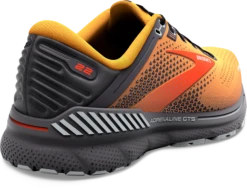 BROOKS Men’s Adrenaline GTS 22 (857 - Orange/Pearl/High Rise) -Fashion Shoes 110366 857 H Adrenaline GTS 22