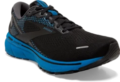 BROOKS Men's Ghost 14 (056 - Black/Blackened Pearl/Blue) -Fashion Shoes 110369 056 A Ghost 14