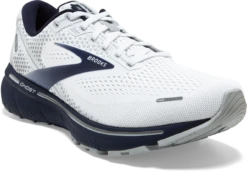 BROOKS Men's Ghost 14 (190 - White/Grey/Navy) 8 BROOKS Men's Ghost 14 (190 - White/Grey/Navy) -Fashion Shoes 110369 190 A Ghost 14