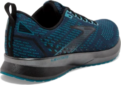 BROOKS Men's Levitate 5 (412 - Titan/Crystal Teal/Black) -Fashion Shoes 110370 412 H Levitate 5