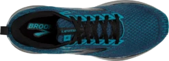 BROOKS Men's Levitate 5 (412 - Titan/Crystal Teal/Black) -Fashion Shoes 110370 412 O Levitate 5