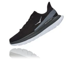 Hoka Men's Mach 4 (BDSD - Black/Dark Shadow) -Fashion Shoes 1113528 BDSD 4