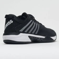 K-Swiss Hypercourt Supreme Men's Black/White -Fashion Shoes 115849 6