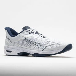 Mizuno Wave Exceed Tour 5 AC Men's White/Dress Blue 10 Mizuno Wave Exceed Tour 5 AC Men's White/Dress Blue -Fashion Shoes 116511 5