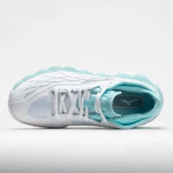Mizuno Wave Enforce Tour AC Women's White/Tanager Turquoise -Fashion Shoes 117145 2