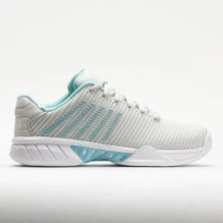 K-Swiss Hypercourt Express 2 Women's Vaporous Gray/White/Blue Glow