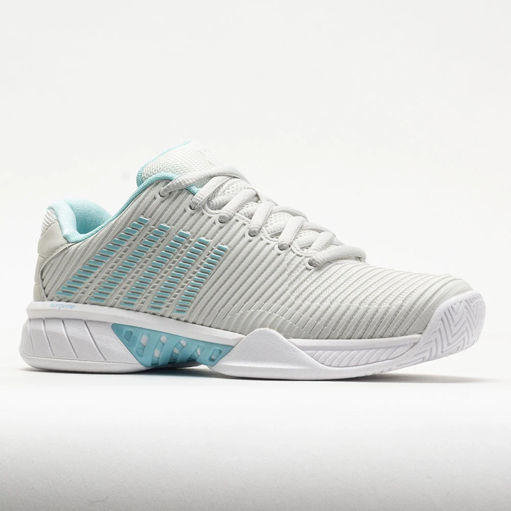 K-Swiss Hypercourt Express 2 Women's Vaporous Gray/White/Blue Glow 5 K-Swiss Hypercourt Express 2 Women's Vaporous Gray/White/Blue Glow - Image 5