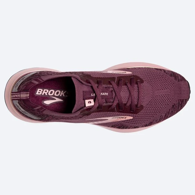 BROOKS Women's Levitate 4 (671 - Nocturne/Coral/Zinfandel) 3 BROOKS Women's Levitate 4 (671 - Nocturne/Coral/Zinfandel) - Image 3