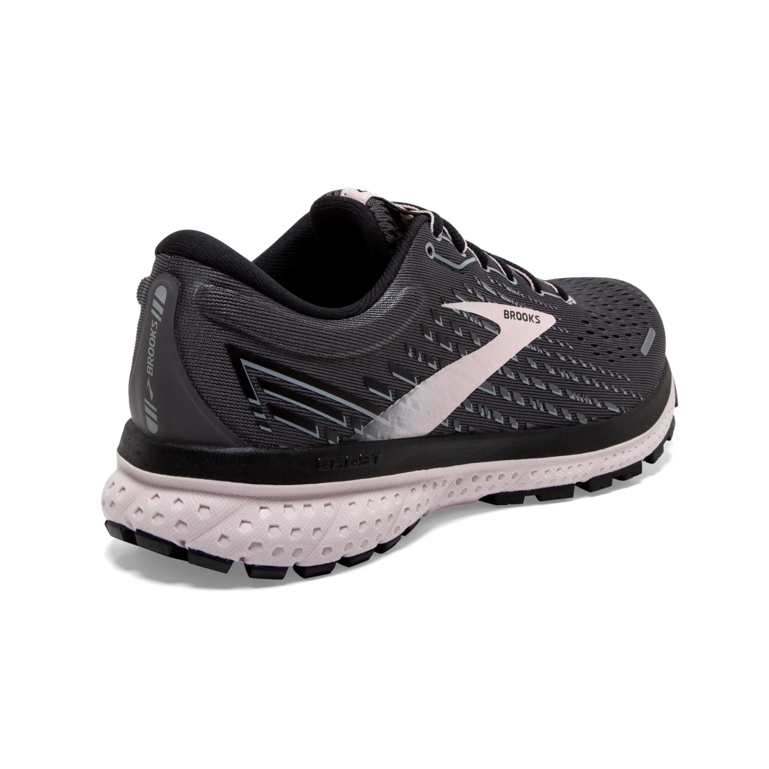 BROOKS Women's Ghost 13 (062 - Black/pearl/hushed Violet) 2 BROOKS Women's Ghost 13 (062 - Black/pearl/hushed Violet) - Image 2
