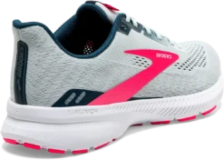 BROOKS Women's Launch 8 (110 - Ice Flow/Navy/Pink) -Fashion Shoes 120345 110 H Launch 8