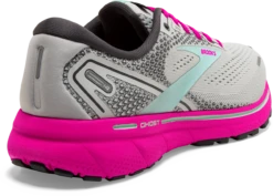 BROOKS Women's Ghost 14 (024 - Oyster/Yucca/Pink) -Fashion Shoes 120356 024 H Ghost 14