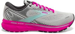 BROOKS Women's Ghost 14 (024 - Oyster/Yucca/Pink)
