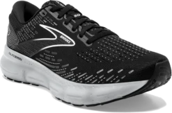 BROOKS Women’s Glycerin 20 (059 - Black/White/Alloy) -Fashion Shoes 120369 059 A Glycerin 20