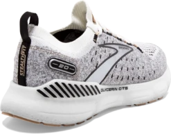 BROOKS Women’s Glycerin Stealthfit GTS 20 (163 - White/Black/Cream) -Fashion Shoes 120371 163 H Glycerin StealthFit GTS 20